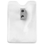Orange Peel Texture Vinyl Vertical Top-Load Badge Holder w/2-Hole Clip, 2.38″ x 3.5″ – 100 pack - 1810-1200_1-e150827114193
