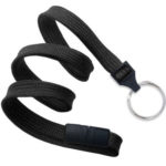 Flat 3/8″ Lanyard with Breakaway – 100 pack - 2137-3651-1-e1498318763633