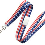 Stars and Stripes Lanyard with Breakaway – 100 pack - 2138-5081-e1498580678347