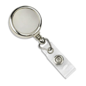 Large Label Round Chrome Badge Reel w/Clip – 100 Pack - 905-gc-crm-hires-e1498152611343