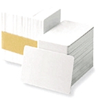 Blank PVC Cards, CR80 (30 mil) Graphic Quality, Composite 60/40 polyblend, - White - 500/box