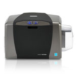 Fargo DTC1250e SINGLE Sided Printer with Ethernet and Magnetic Stripe Encoder