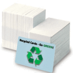 Earth Friendly Recycled Cards Cr80 30 Mil Image Quality - Box 500