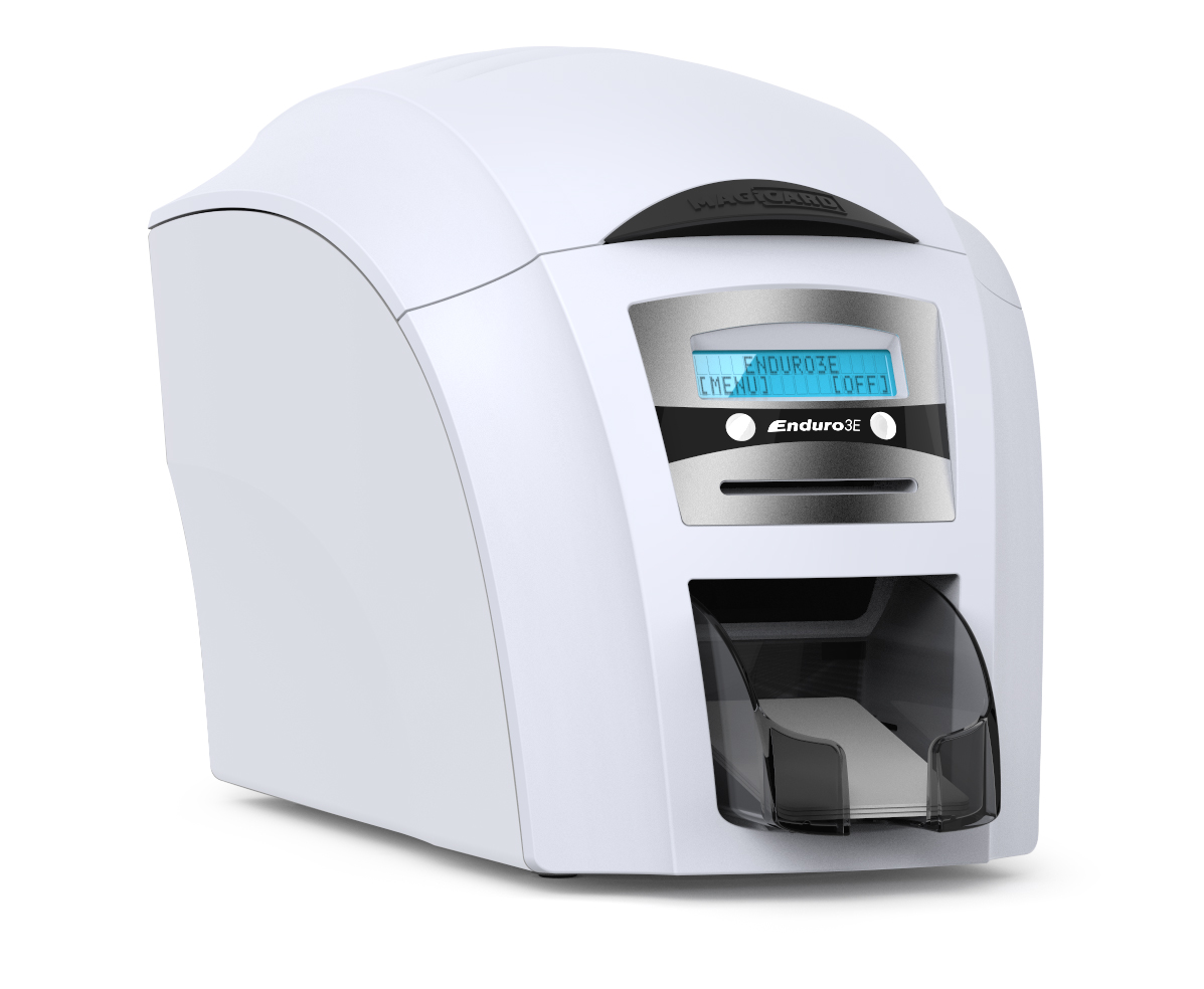 id card printer with magnetic stripe encoder