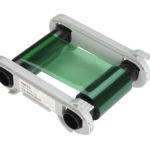 Evolis RCT014NAA Green Monochrome Ribbon 1,000 prints/roll