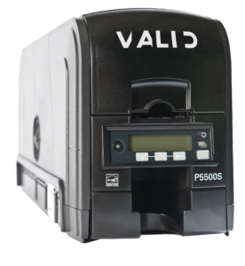 Polaroid/Valid Dual-sided ID card printer w smart card encoder (contact chip & MIFARE/DESFire)