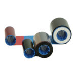 Zebra 800077-747 YMCK0 1/2 Panel – 1250 images – for ZXP Series 7 - 800015-547